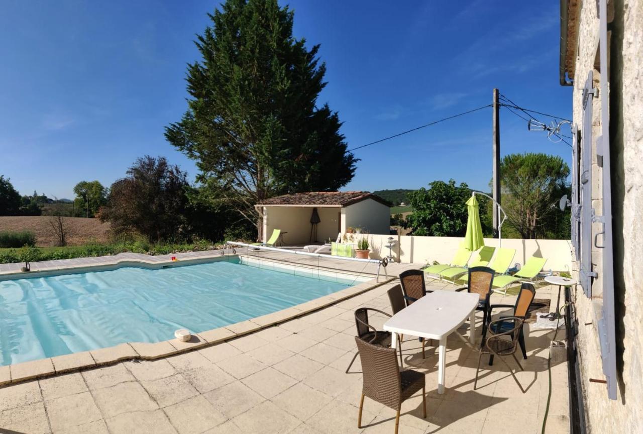 Bed and Breakfast Biou La Sauvetat-sur-Lède Exterior foto